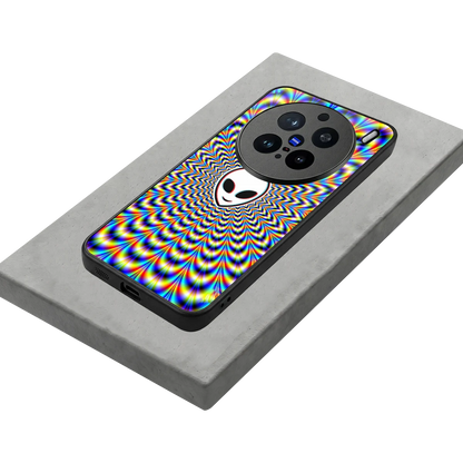 Galactic Vibes stylish phone case for vivo x200 pro | glossy glass and slim fit