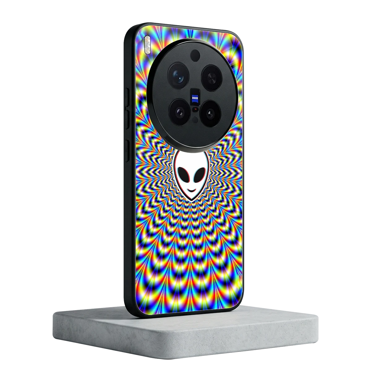 Galactic Vibes vivo x300 pro mobile cover | shockproof glass phone case