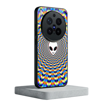 Galactic Vibes vivo x300 pro mobile cover | shockproof glass phone case