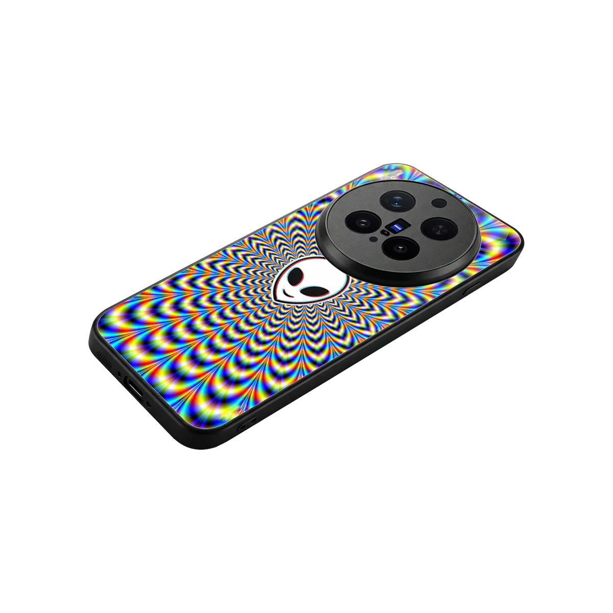 Galactic Vibes stylish phone case for vivo x300 pro | glossy glass and slim fit