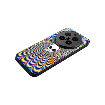 Galactic Vibes stylish phone case for vivo x300 pro | glossy glass and slim fit