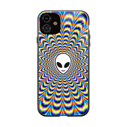 Galactic Vibes back phone cover | glass case for iphone 11