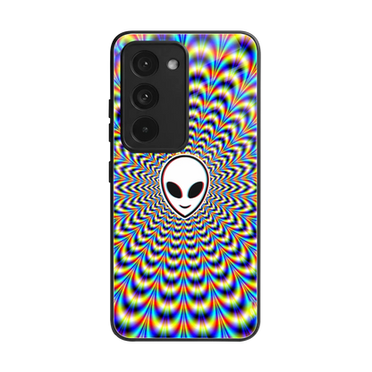 Galactic Vibes back phone cover | glass case for redmi 15 5g