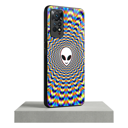 Galactic Vibes redmi note 11 pro mobile cover | shockproof glass phone case