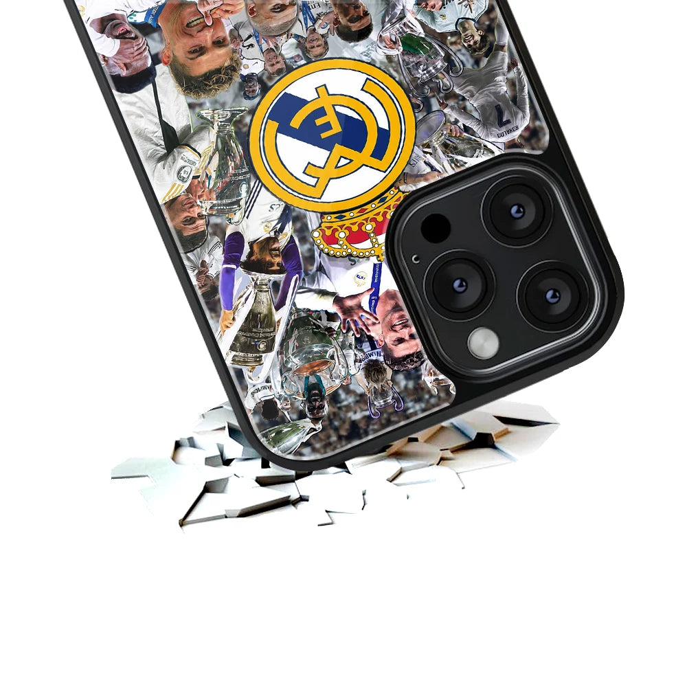 Durable Glass Back Mobile Case for iPhone, Samsung, OnePlus, Google Pixel, Redmi, Vivo, Oppo