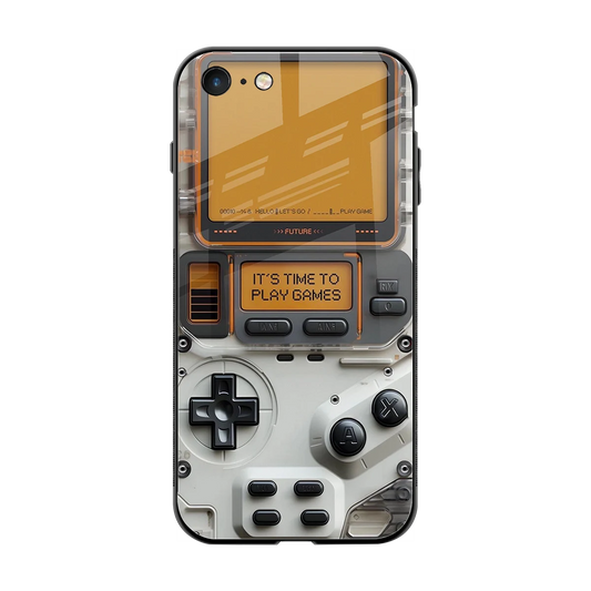 Gameboy Orange back phone cover | glass case for iphone 7