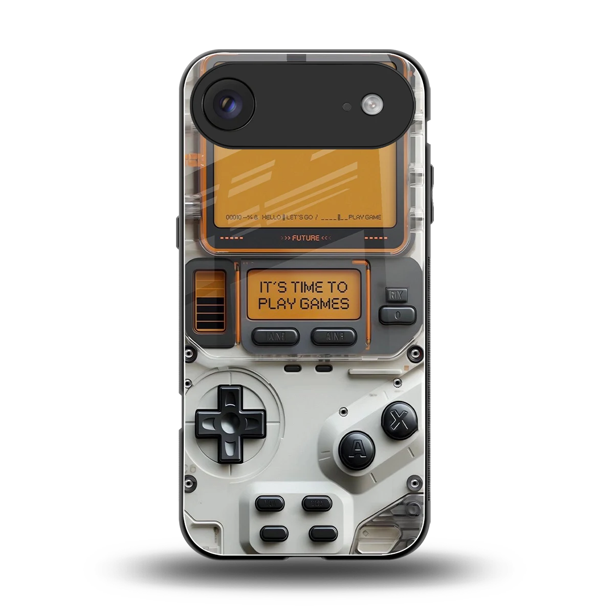 Gameboy Orange back phone cover | glass case for iphone air