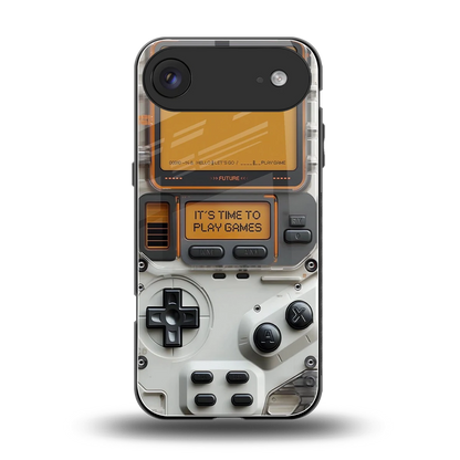 Gameboy Orange back phone cover | glass case for iphone air