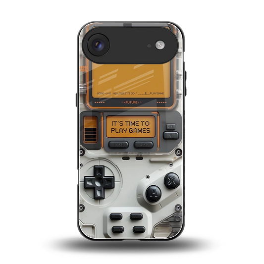 Gameboy Orange back phone cover | glass case for iphone air