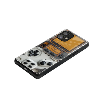 Gameboy Orange stylish phone case for nothing phone 1 | glossy glass and slim fit