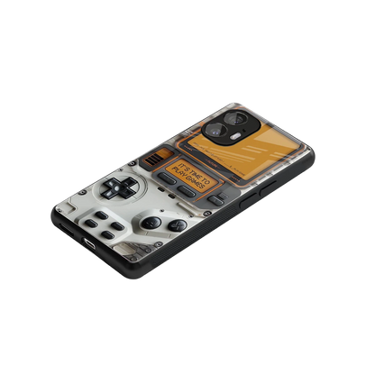 Gameboy Orange stylish phone case for nothing phone 2 | glossy glass and slim fit