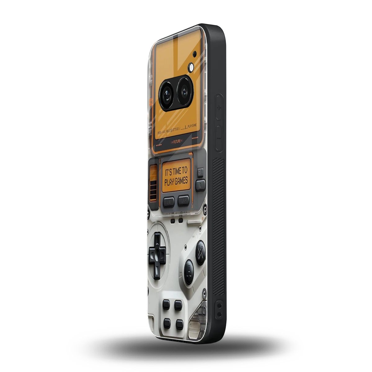 Gameboy Orange nothing phone 2a plus mobile cover | shockproof glass phone case