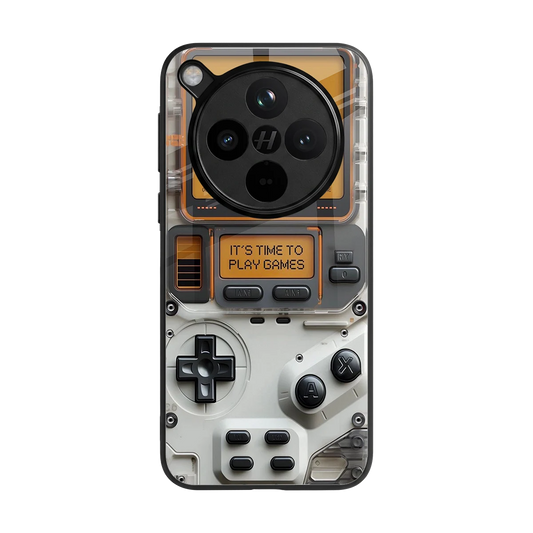Gameboy Orange back phone cover | glass case for oppo find x8