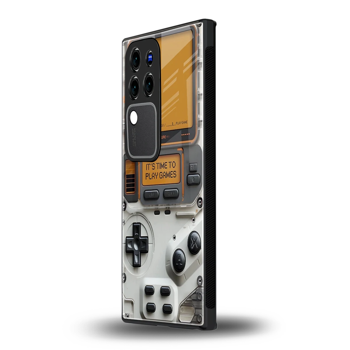 Gameboy Orangevivo v30 pro mobile cover | shockproof glass phone case