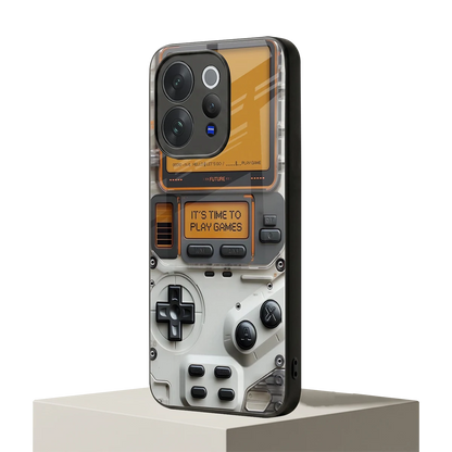 Gameboy Orange vivo v70 mobile cover | shockproof glass phone case
