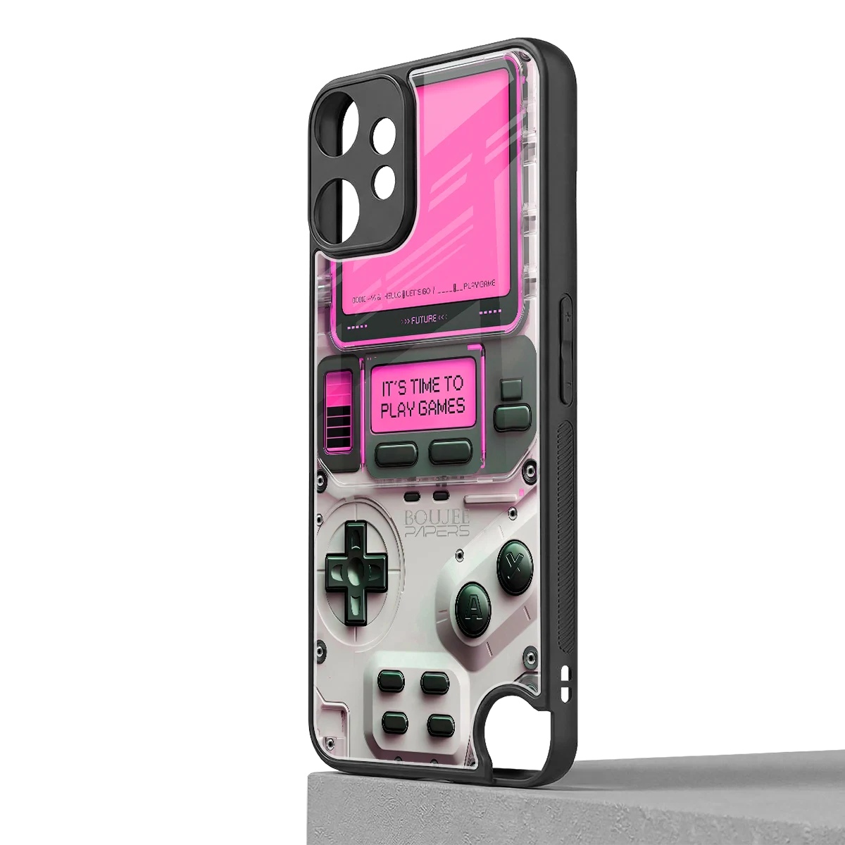 Gameboy Pink cmf nothing phone 2 pro mobile cover | shockproof glass phone case