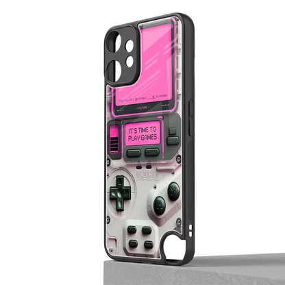 Gameboy Pink cmf nothing phone 2 pro mobile cover | shockproof glass phone case