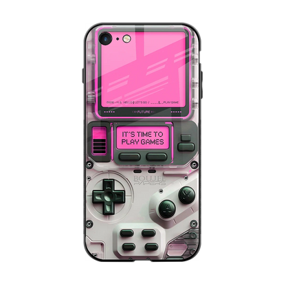 Gameboy Pink back phone cover | glass case for iphone 6