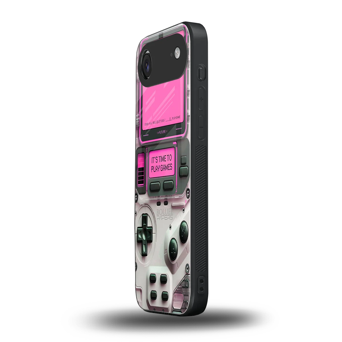 Gameboy Pink iphone air mobile cover | shockproof glass phone case