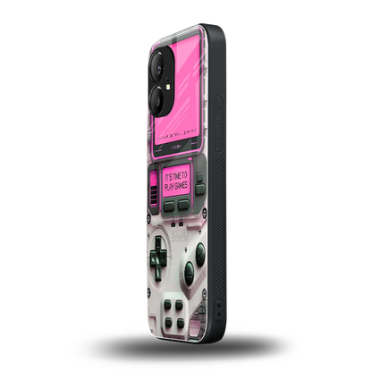 Gameboy Pink nothing phone 1 mobile cover | shockproof glass phone case