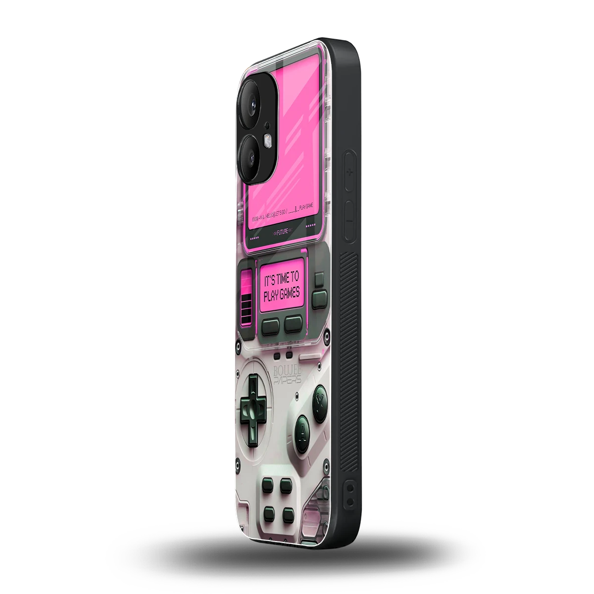 Gameboy Pink nothing phone 2 mobile cover | shockproof glass phone case