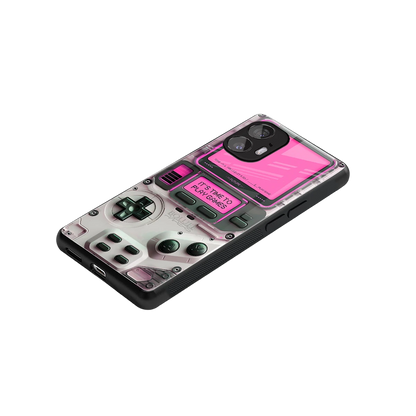 Gameboy Pink stylish phone case for nothing phone 2 | glossy glass and slim fit