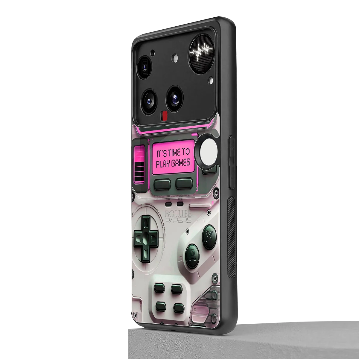 Gameboy Pink nothing phone 3 mobile cover | shockproof glass phone case