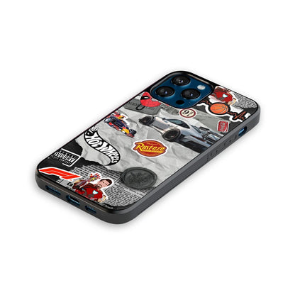 Luxury Glass Back Mobile Cover for iPhone, Samsung Galaxy, OnePlus, Pixel, Redmi & More