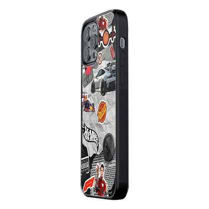 Trendy Glass Back Mobile Case for iPhone, Samsung, Redmi, OnePlus, Google Pixel, Motorola