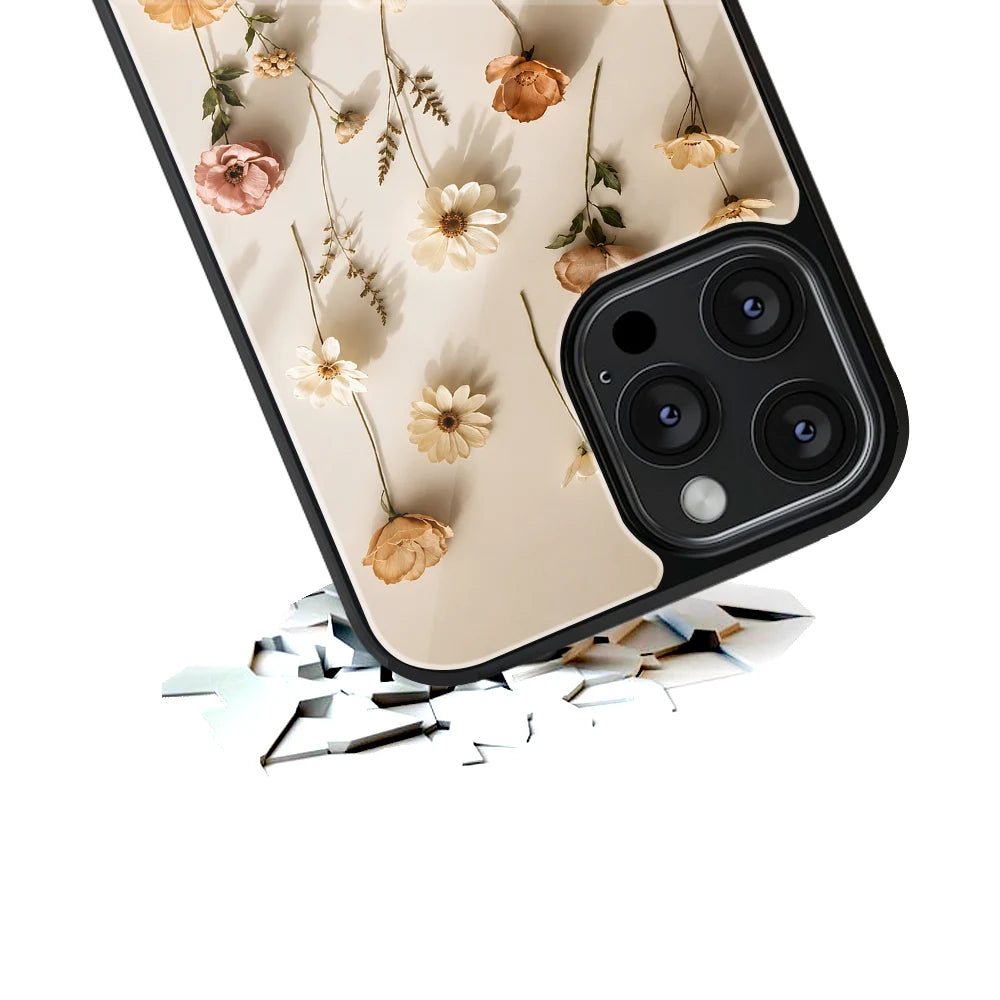 Durable Glass Back Mobile Case for iPhone, Samsung, OnePlus, Google Pixel, Redmi, Vivo, Oppo