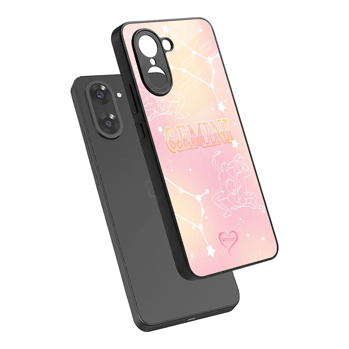 Gemini Aura sleek oneplus nord ce5 5g cover with tempered glass back and TPU edges