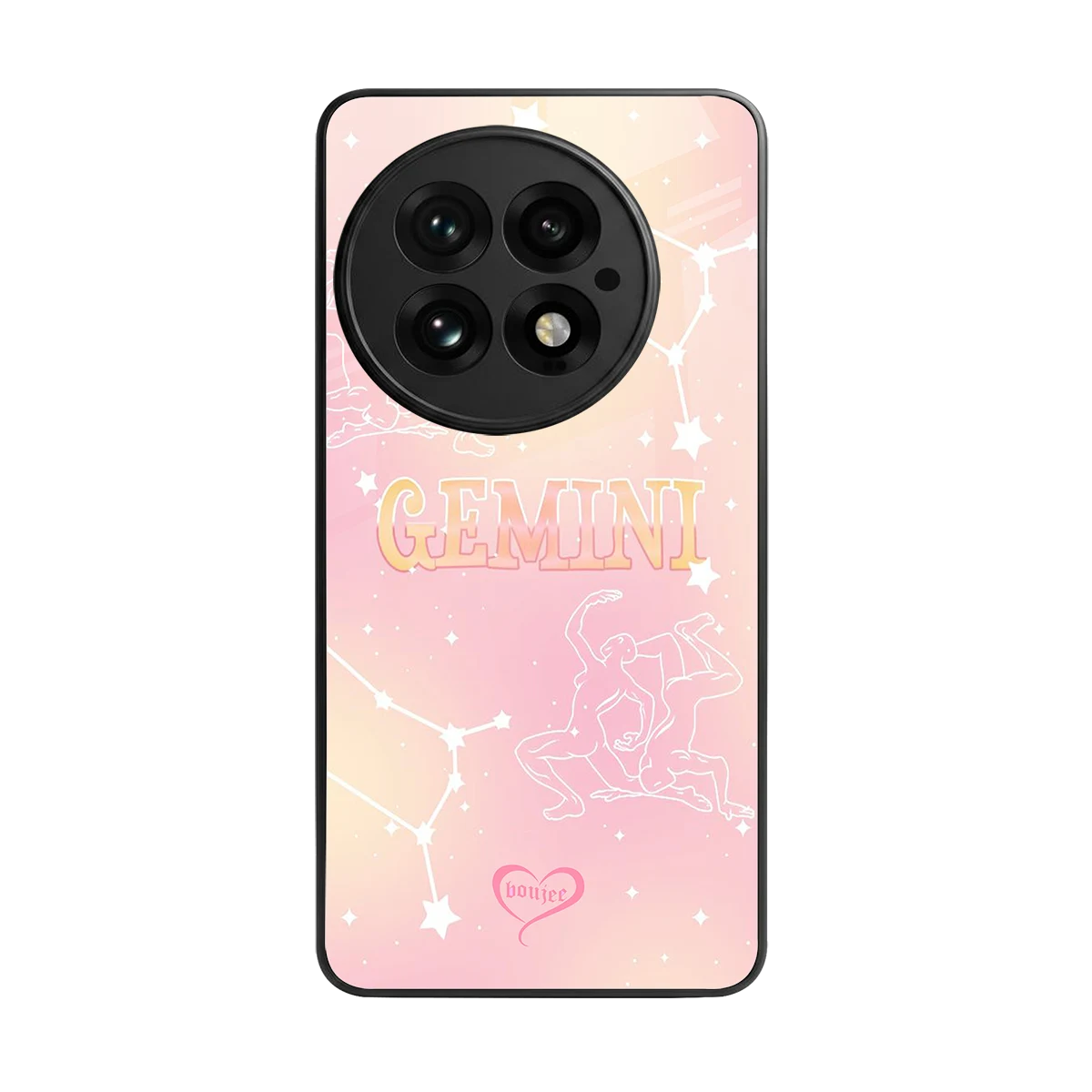 Gemini Aura back phone cover | glass case for oneplus 13