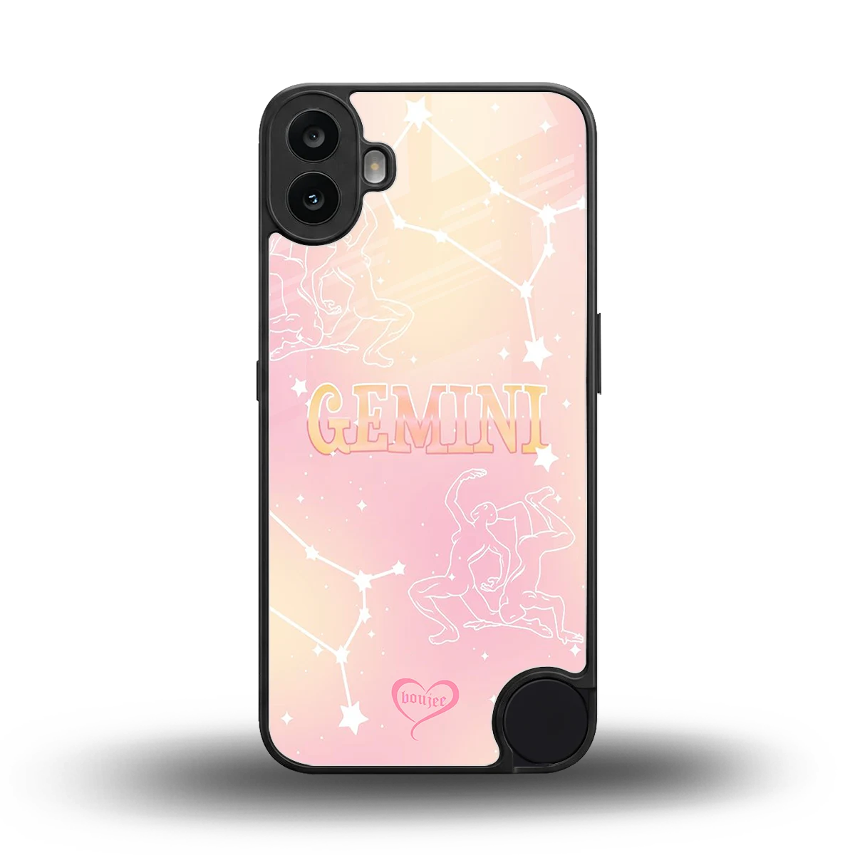 Gemini Aura back phone cover | glass case for cmf nothing phone 1