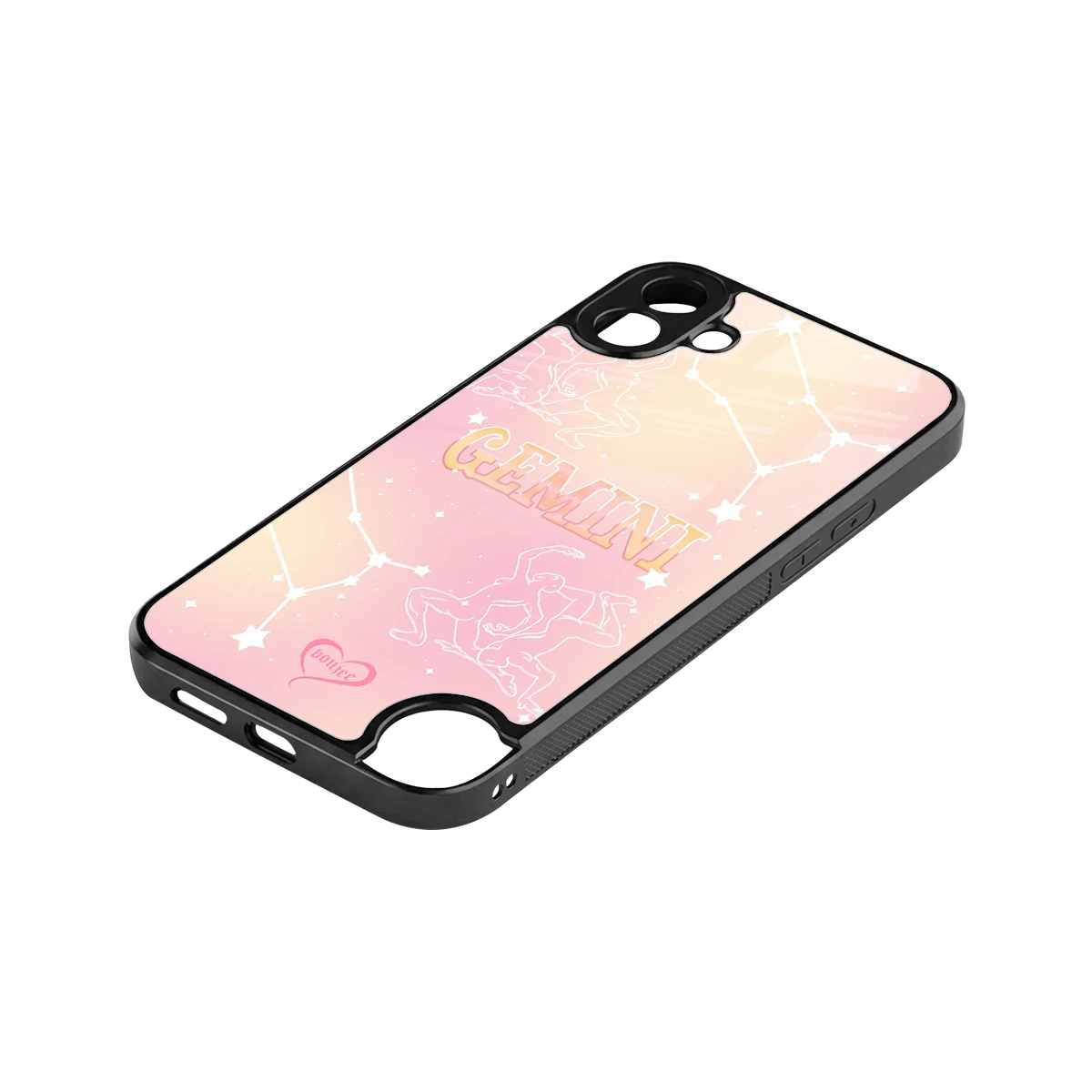Gemini Aura stylish phone case for cmf nothing phone 1 | glossy glass and slim fit