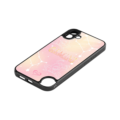Gemini Aura stylish phone case for cmf nothing phone 1 | glossy glass and slim fit