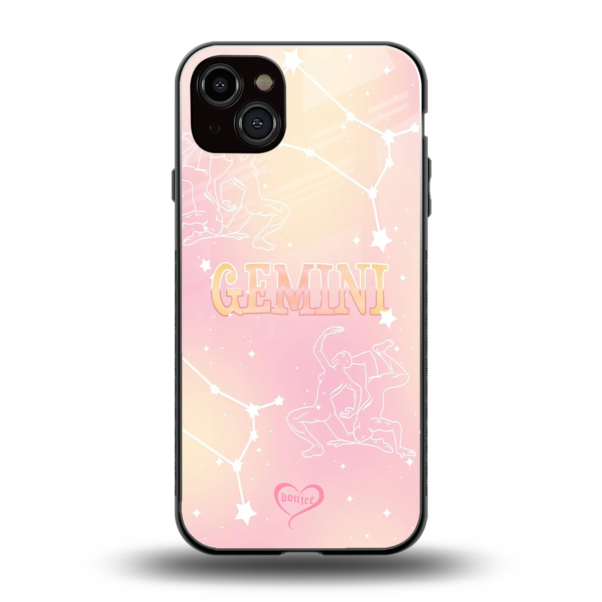 Gemini Aura back phone cover | glass case for iphone 14 plus