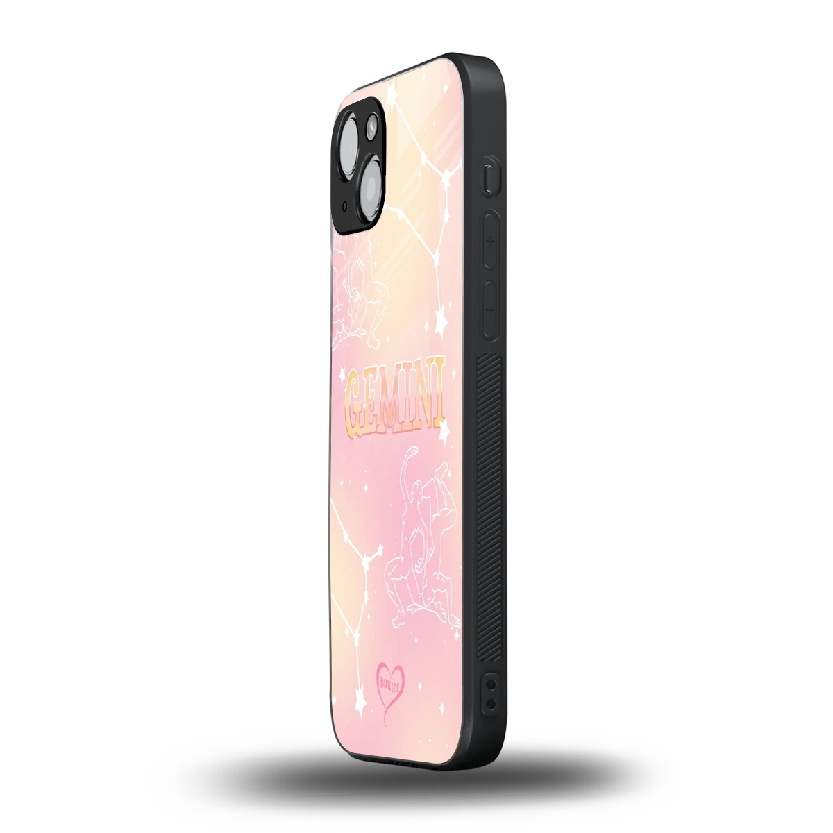Gemini Aura iphone 14 plus mobile cover | shockproof glass phone case