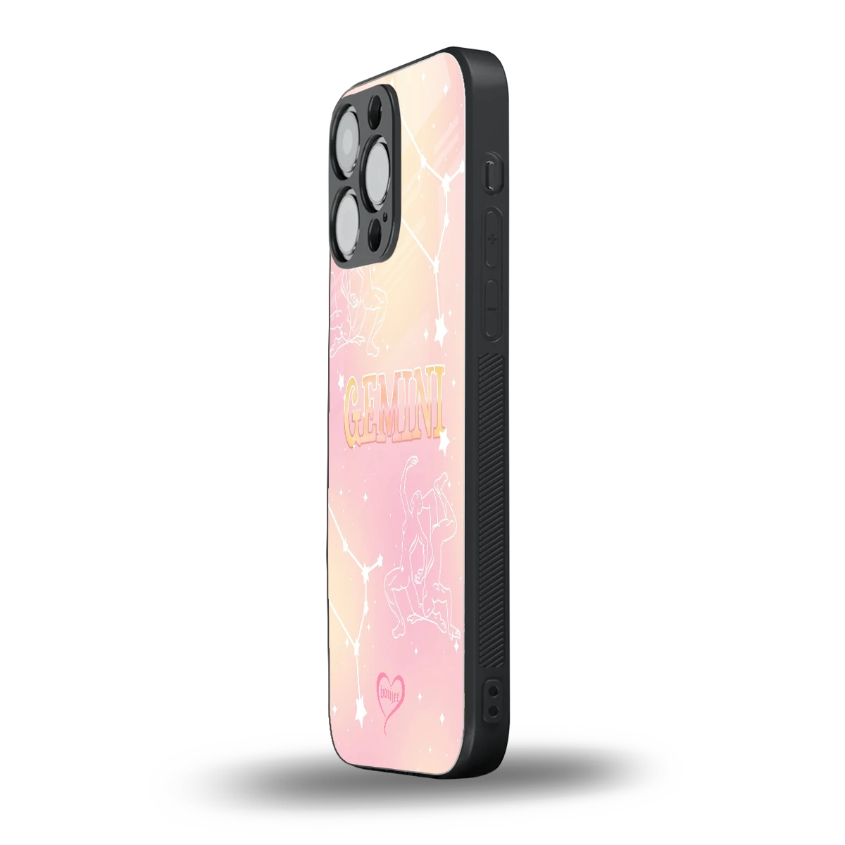 Gemini Aura iphone 15 pro max mobile cover | shockproof glass phone case