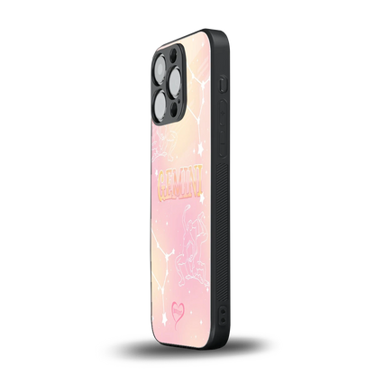 Gemini Aura iphone 15 pro mobile cover | shockproof glass phone case