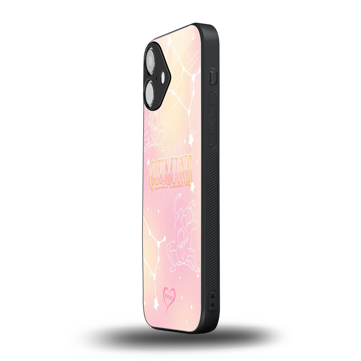 Gemini Aura iphone 16 plus mobile cover | shockproof glass phone case