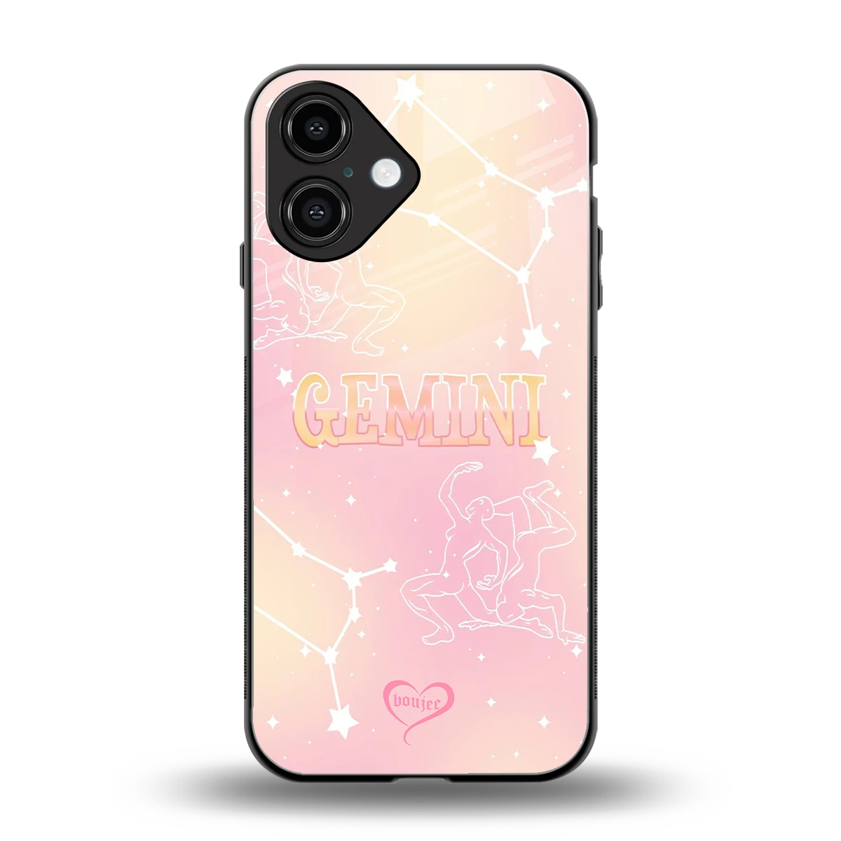 Gemini Aura back phone cover | glass case for iphone 16