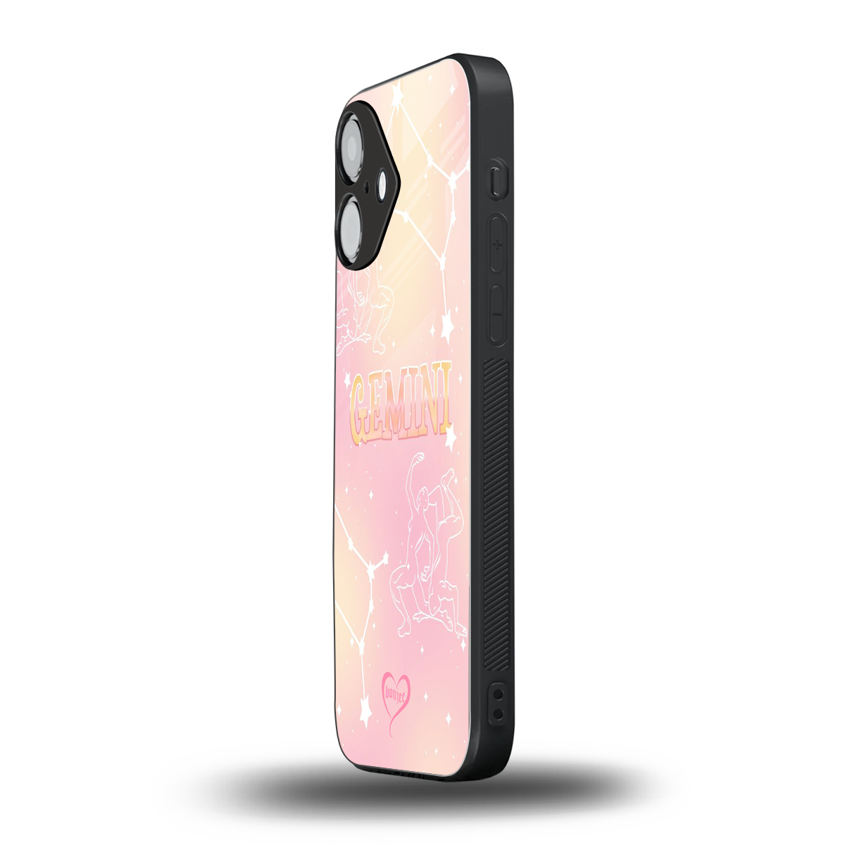Gemini Aura Phone Case for Iphone 16 | Glass Case