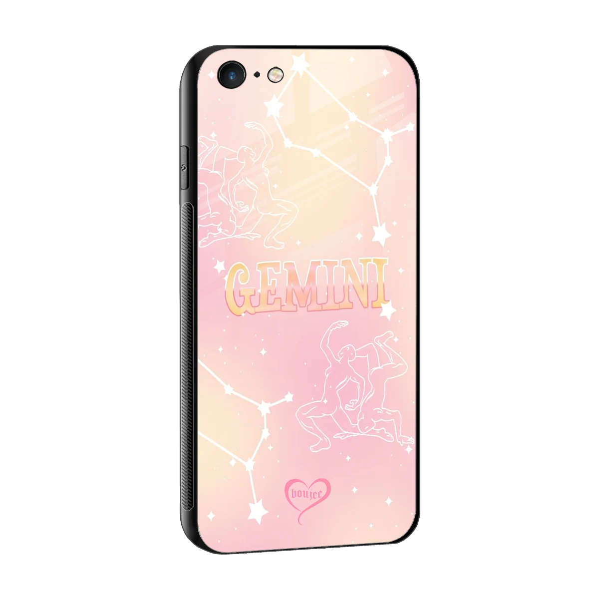 Gemini Aura sleek iphone 6 cover with tempered glass back and TPU edges