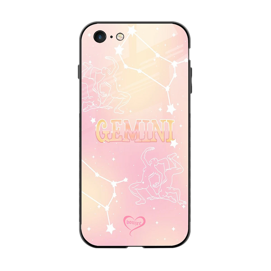 Gemini Aura back phone cover | glass case for iphone 6