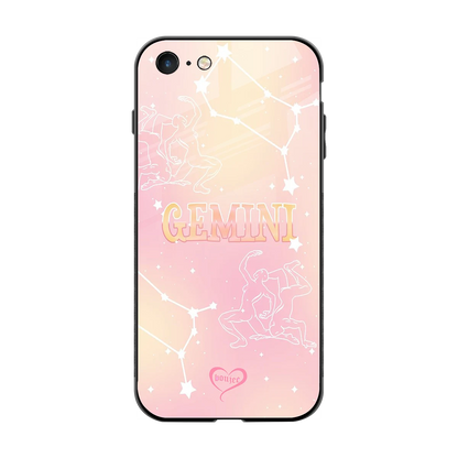Gemini Aura back phone cover | glass case for iphone 7