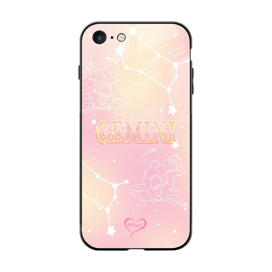 Gemini Aura back phone cover | glass case for iphone 7