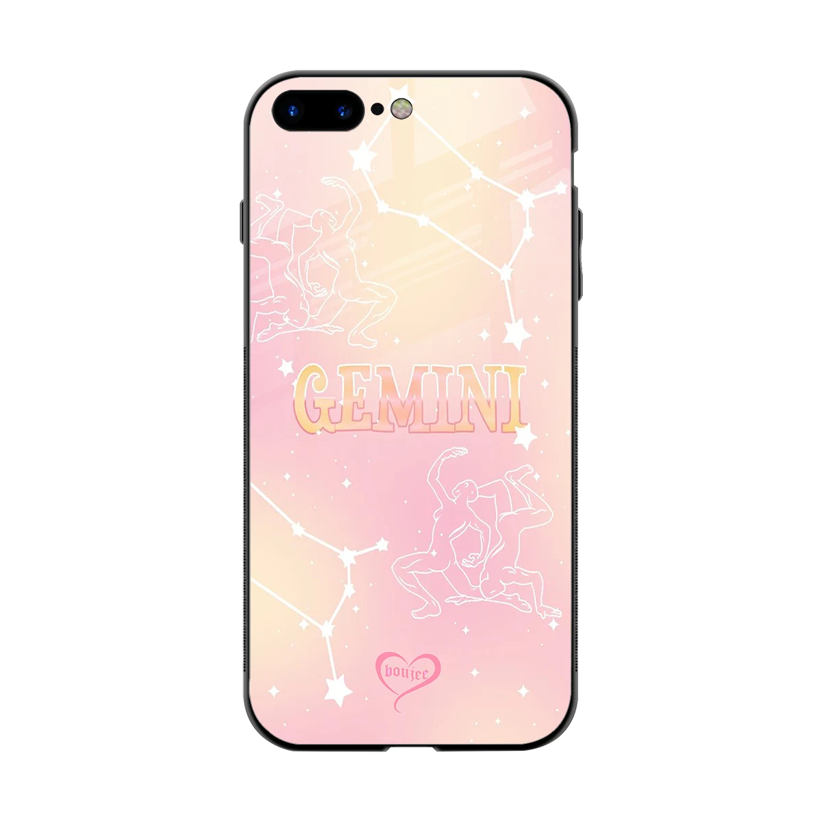 Gemini Aura back phone cover | glass case for iphone 7 plus