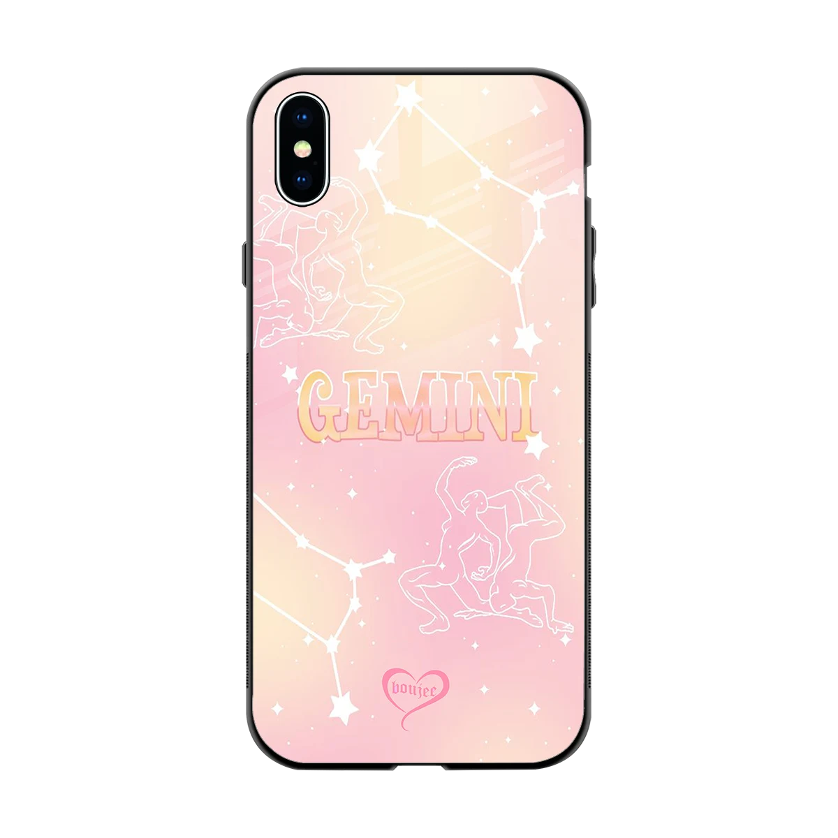 Gemini Aura back phone cover | glass case for iphone xs max