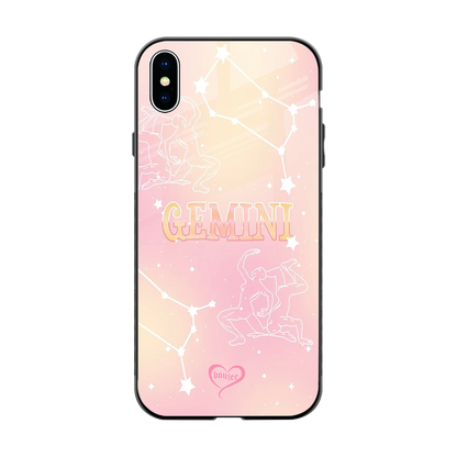 Gemini Aura back phone cover | glass case for iphone xs max
