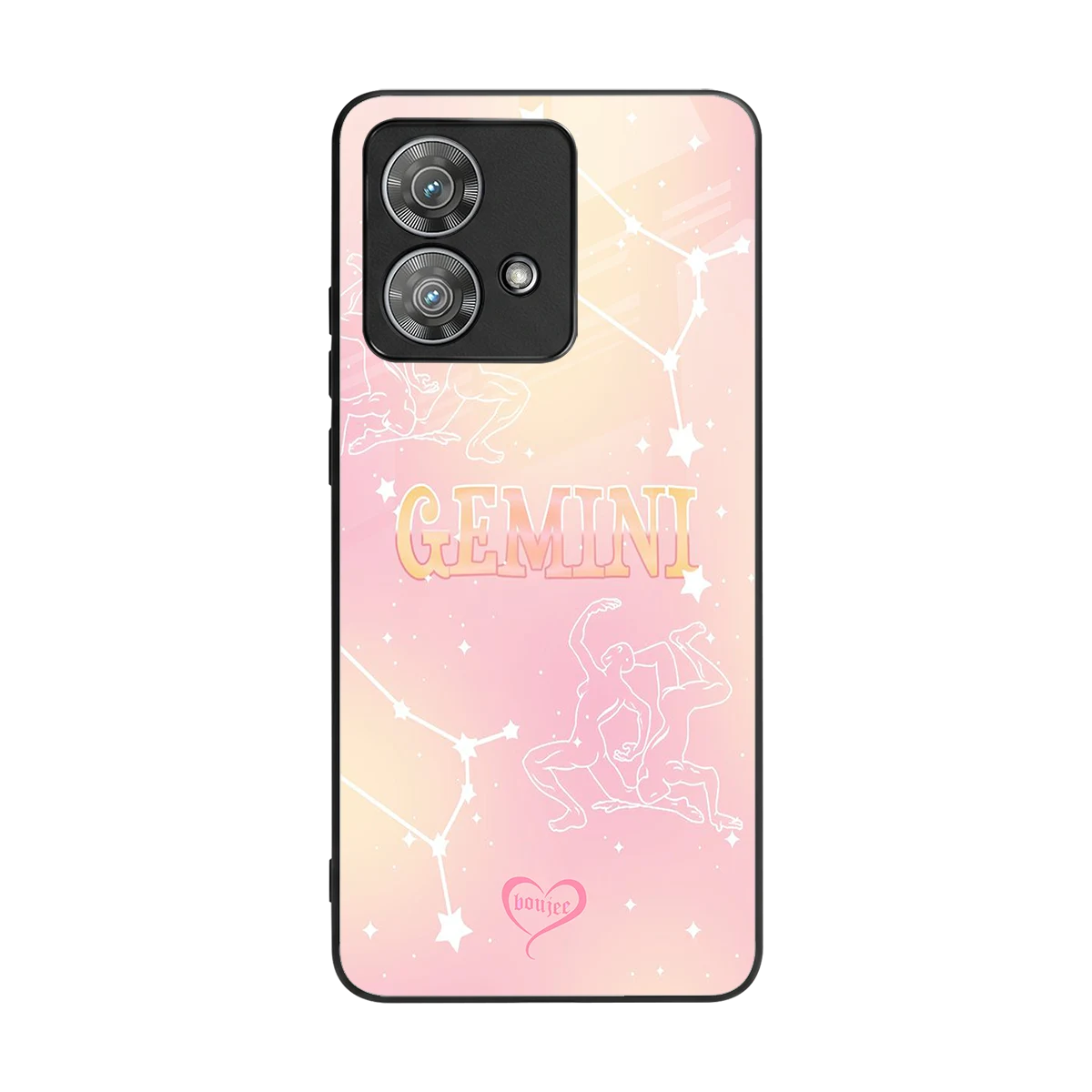Gemini Aura back phone cover | glass case for motorola edge 40 neo 5g